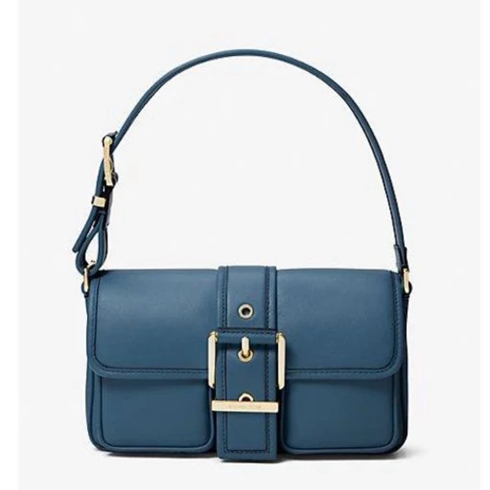 MK Colby Medium Leather Shoulder Bag NWT